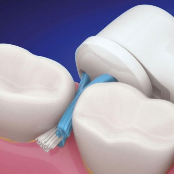 Oral-B Interspace Power Tip Electric Toothbrush Replacement Head 2 Pack - White - Image 4