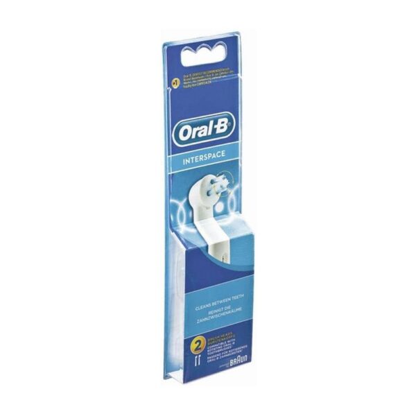 Oral-B Interspace Power Tip Electric Toothbrush Replacement Head 2 Pack - White - Image 7