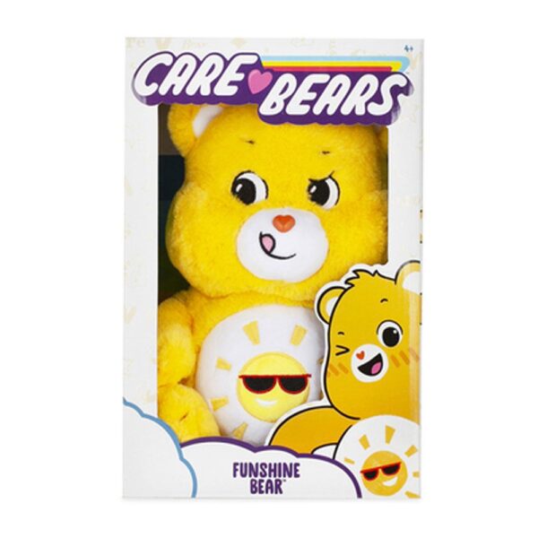 Care Bears Funshine Bear 35cm Medium Collectable Cute Cuddly Plush Toy - Yellow - Image 4