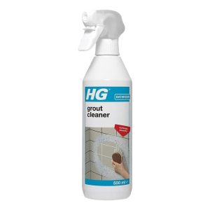 HG Bathroom Grout Cleaner Removes Stubborn Dirt Marks And Stains Between Tiled Walls And Floors – 500ml