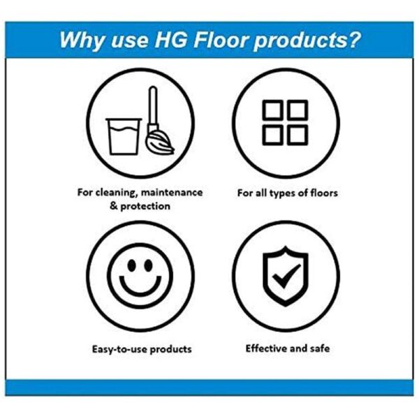 HG Floors Vinyl Protector Protective Coating Gloss Finish Glass Polish Product 77 - 1 Litre - Image 4