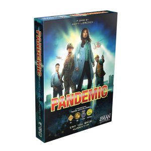 Z-Man Games Pandemic Board Game 45 Minutes Playing Time 2-4 Players Ages 8+ – Multicolour
