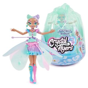 Hatchimals Crystal Flyers Pastel Kawaii Flying Fairy Doll With Lights Pastel Kawaii – Multicolor