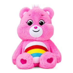 Care Bears Cheer Bear 35cm Medium Collectable Cute Cuddly Plush Toy – Pink