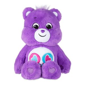 Care Bears Share Bear 35cm Medium Collectable Cute Cuddly Plush Toy – Purple
