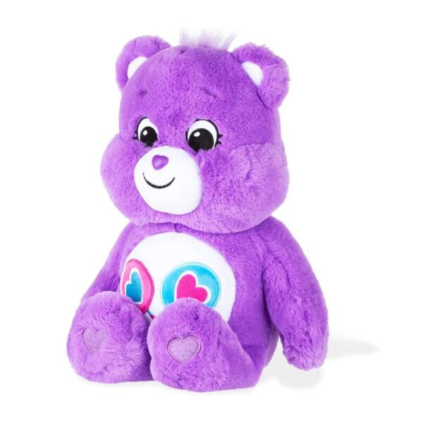 Care Bears Share Bear 35cm Medium Collectable Cute Cuddly Plush Toy - Purple - Image 2