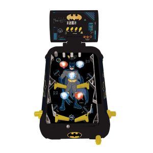 Lexibook Batman Electronic Pinball With Lights And Sounds Action And Reflex Game – Black/Yellow