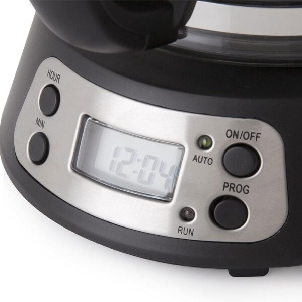 Swan Programmable Coffee Maker 700W 0.75 Litre Capacity - Black - Image 5
