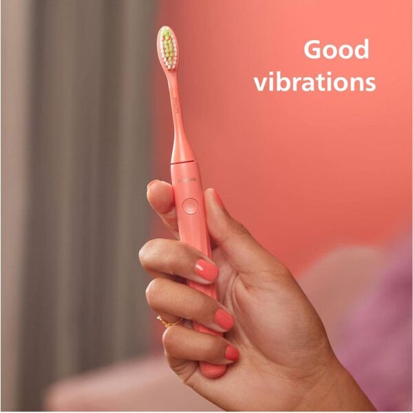 Philips Sonicare One Battery Electric Toothbrush With Case - Miami Coral - Image 3