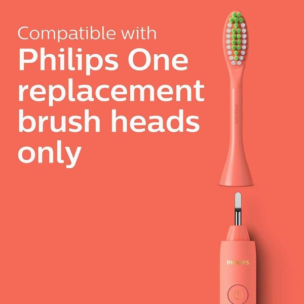 Philips Sonicare One Battery Electric Toothbrush With Case - Miami Coral - Image 8