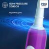 Oral-B Pro Junior Kids Electric Toothbrush 3 Modes With Kid-Friendly Sensitive Mode Ages 6+ - Purple - Image 4