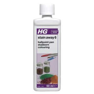 HG Stain Away No 6 Ballpoint Ink Stain Remover From Clothes – 50ml