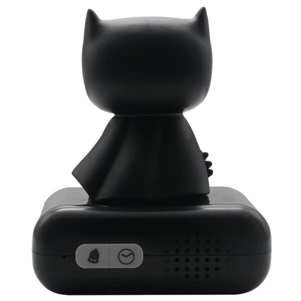 Lexibook Batman Children's Clock With Night Light Alarm Snooze - Multicolor - Image 2
