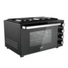 Beko Mini Conventional Oven With Grill Hot Plate Drop Down Door 1500W 30 Litres - Black - Image 2