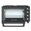 Beko Mini Conventional Oven With Grill Hot Plate Drop Down Door 1500W 30 Litres - Black - Image 3