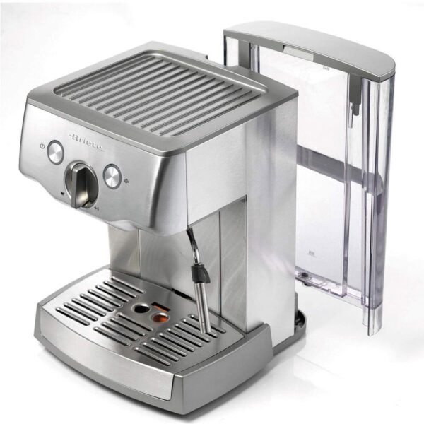 Ariete Metal Espresso Coffee Machine Powder Or Pods Stainless Steel 15 Bar 1000W 1.5 Litres - Silver - Image 4