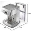 Ariete Metal Espresso Coffee Machine Powder Or Pods Stainless Steel 15 Bar 1000W 1.5 Litres - Silver - Image 7