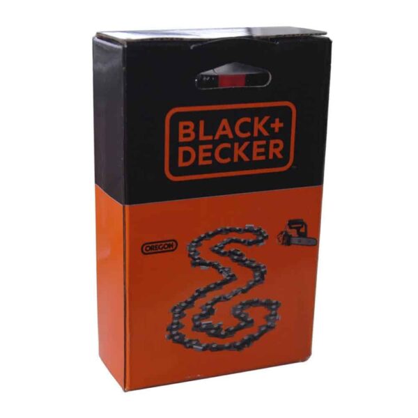 Black & Decker Replacement Chain For Chain Saw 30cm 3/8 Inch Pitch 0.043 Inch Gauge 45 Links - Gray - Image 2