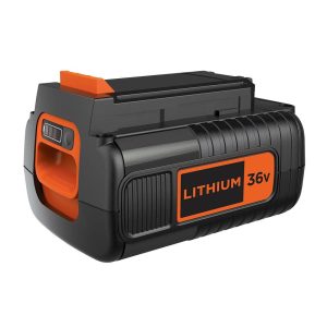 Black & Decker 36V 2.0Ah Lithium Ion Battery For 36V Cordless Garden Tools – Orange/Black