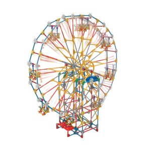 K’Nex Thrill Rides 3 In 1 Classic Amusement Park Building Set 744 Piece – Multicolour