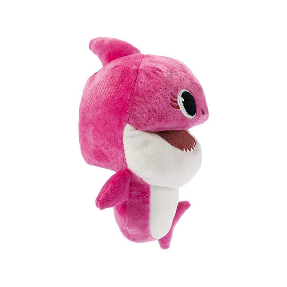 Pink baby shark singing toy hotsell