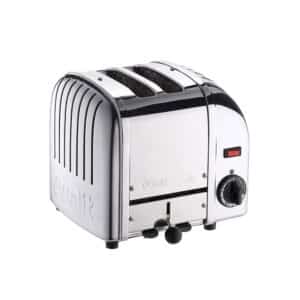 Dualit Classic Vario 2 Slice Toaster Polished Stainless Steel 1200W – Silver