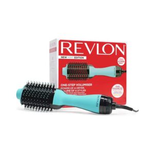 Revlon One-Step Hair Dryer And Volumiser 2-In-1 Styling Tool Hot Air Stylers – New Mint Edition