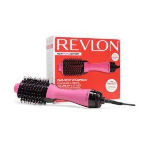 Revlon One-Step Original Salon Hair Dryer And Volumiser Classic Version EU Plug – New Pink Edition