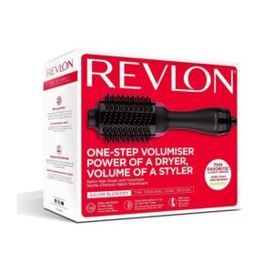 Revlon One-Step Original Hair Dryer And Volumiser Classic Version EU Plug - Black