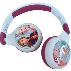 Lexibook Disney Frozen II Bluetooth And Wired Foldable Headphones – Multicolour