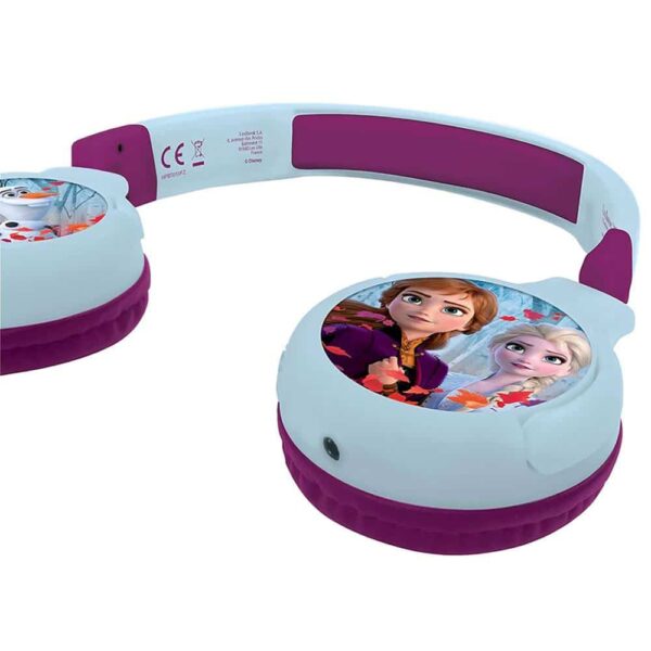 Lexibook Disney Frozen II Bluetooth And Wired Foldable Headphones - Multicolour - Image 3