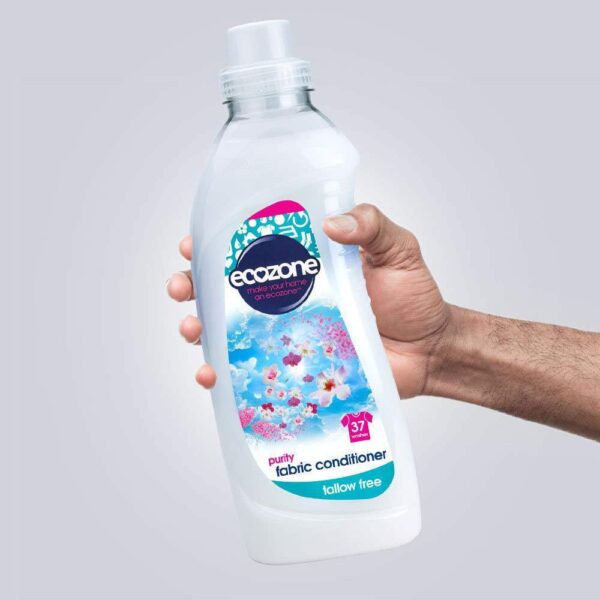 Ecozone Concentrated Purity Fabric Conditioner Tallow Free Gentle Fresh Fragrance 37 Washes - 1 Litre - Image 2