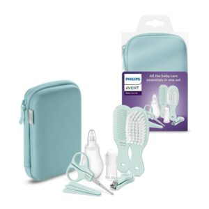 Philips Avent Essential Baby Care Set With 9 Accessories – Light Sky Blue