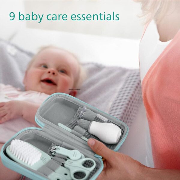 Philips Avent Essential Baby Care Set With 9 Accessories - Light Sky Blue - Image 6