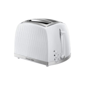 Russell Hobbs Contemporary Honeycomb 2 Slice Toaster 850 W – White
