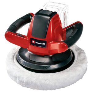 Einhell CE-CB 18/254 Li-Solo Power X-Change 18V Cordless Car Polisher And Buffer Body Only – Red/Black