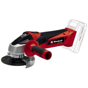 Einhell TC-AG 18/115 Li-Solo Cordless Angle Grinder 115mm Body Only – Red/Black