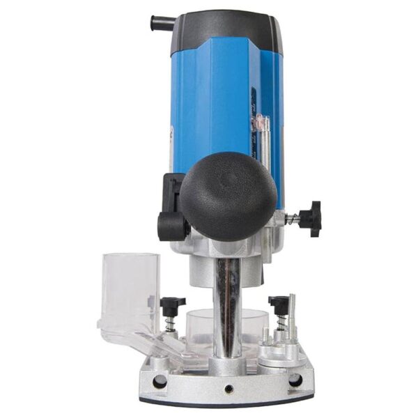 Silverline DIY Plunge Router 1020W 1/4 Inch - Blue - Image 4