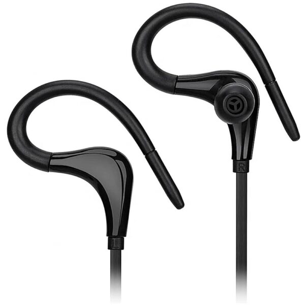 Groov-e Sport Clips Ultra Light Wireless Bluetooth Earphones Built-In-Mic - Black - Image 3
