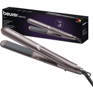 Beurer HS 15 Hair Straightener With Ceramic Coated Plates – Grey