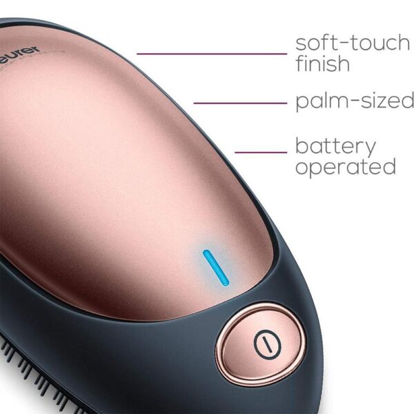 Beurer HT 10 StylePro Ionic Detangling Hairbrush For Smooth Shiny Hair - Black - Image 5