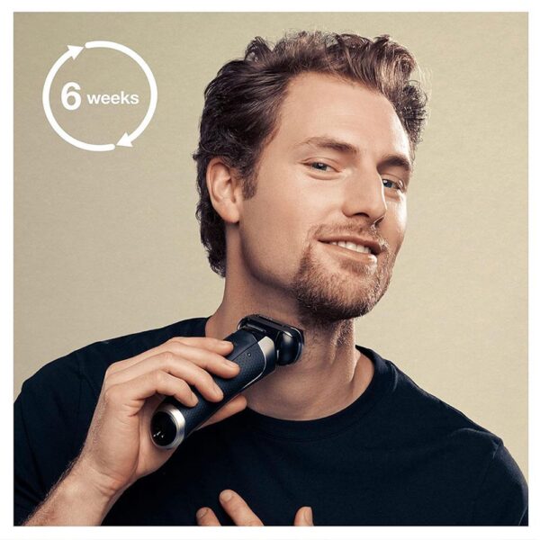Braun Series 9 And 8 PowerCase Electric Shaver Charging Case - Grey - Image 4