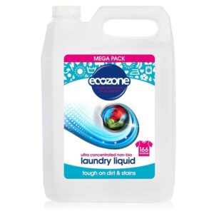 Ecozone Ultra Concentrated Non Bio Laundry Liquid Tough On Dirt And Stains – 5 Litres