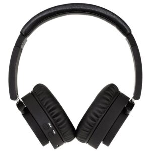 Groov-e Fusion Wireless Bluetooth Headphones With Superior Sound Built-In Mic – Black