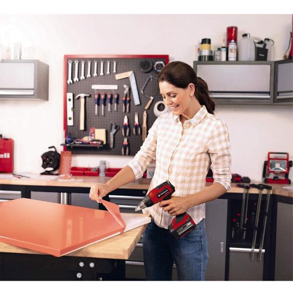Einhell TE-HA 18 Li - Solo Power X-Change 18V Cordless Hot Air Gun Bare Unit - Red/Black - Image 4
