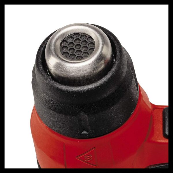 Einhell TE-HA 18 Li - Solo Power X-Change 18V Cordless Hot Air Gun Bare Unit - Red/Black - Image 7