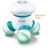 Beurer Mini Massager With LED Light Gentle Vibration Massage Small And Handy - Green - Image 8