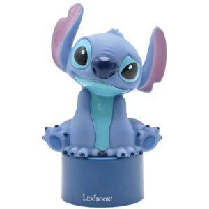 Lexibook Disney Stitch Nightlight With Speaker Colour Change Soft Light – Multicolour