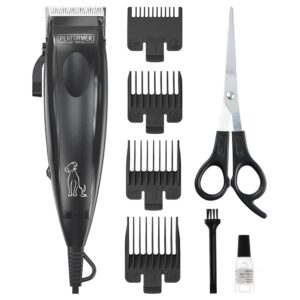 Wahl Performer Corded Pet Clipper Pets Grooming Full Coat Dog Grooming Kit – Black