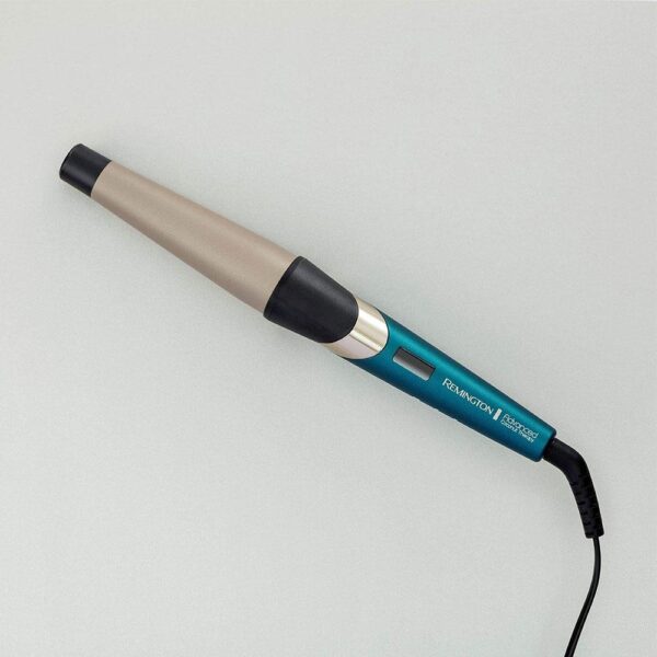 Remington Advanced Coconut Therapy Curling Wand 25-38mm Barrel With Anti-Slip Coating - Jade - Image 2